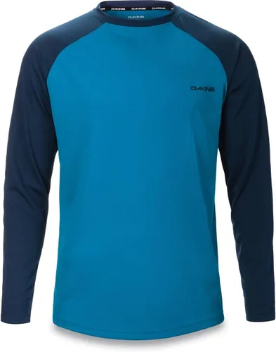 Vista 21 de Dakine Men's Thrillium Long Sleeve Bike Jersey – Breathable MTB Jersey Performance Fabric Equipo Aggy Negro