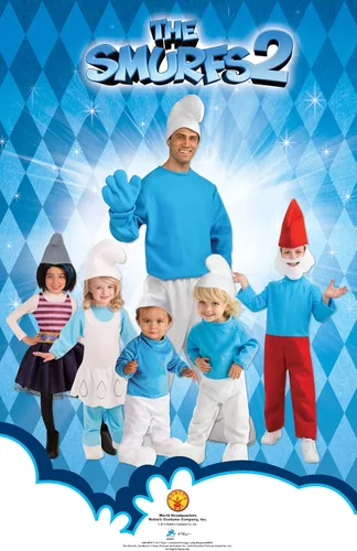 Vista 3 de Papa Smurf Costume for Men