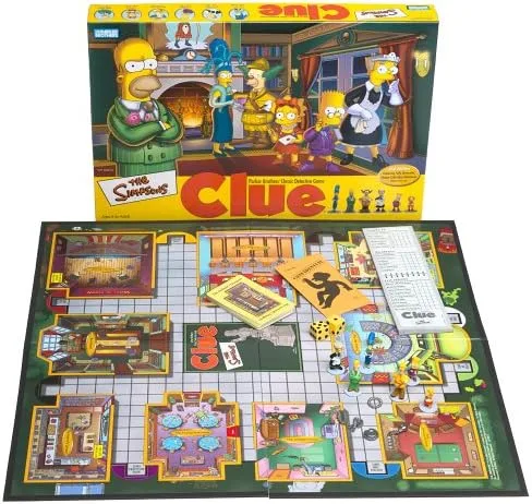 Vista 3 de Simpsons Clue Detective Juego