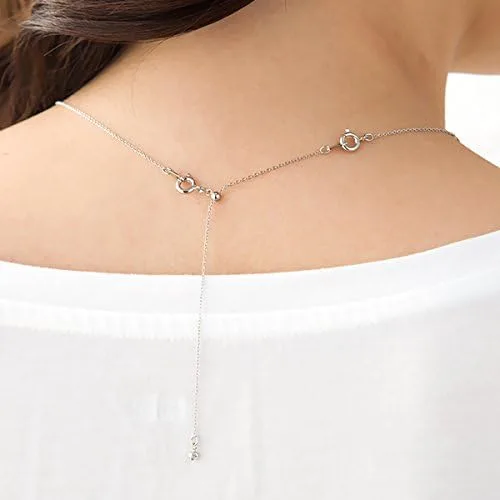 Vista 2 de miwaki Jewelryshop M - Collar alargador ajustable con cadena chapada en oro
