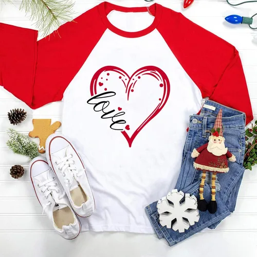 Vista 88 de Sudadera de manga larga con estampado de leopardo y corazón para mujer, para el día de San Valentín, sin botones, para niñas, regalos