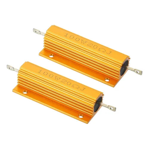 Vista 41 de PATIKIL 100 W 0,01 Ohm Resistencia con carcasa de aluminio, 2 paquetes de resistencias con carcasa de aluminio, resistencias bobinadas en caja