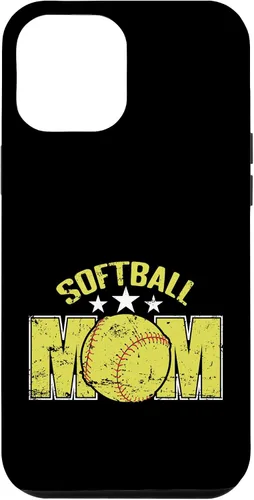Vista 26 de Softball Mom Sports Parent Team Supporter Case for iPhone 16
