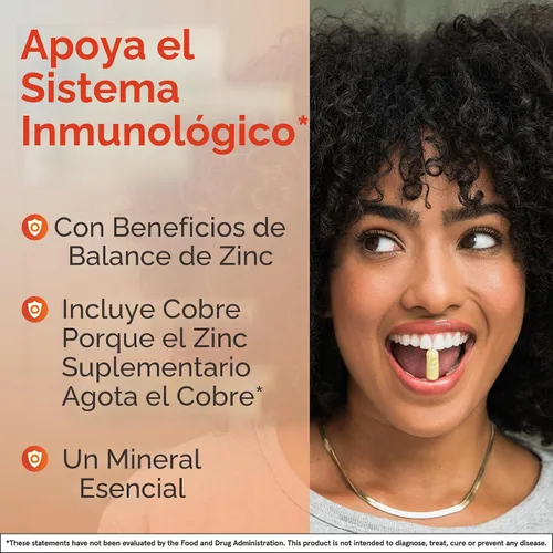 Vista 4 de Balance de zinc Jarrow Formulas, refuerza el sistema inmunológico y proporciona protección antioxidante, 100 cápsulas