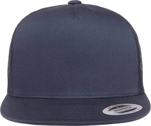 Vista 2 de Yupoong Gorra de camionero estándar Yp Classic para hombre, azul marino, OSFA