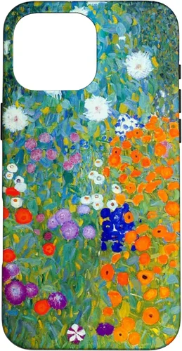 Vista 19 de Gustav Klimt Flower Garden Case for iPhone 16
