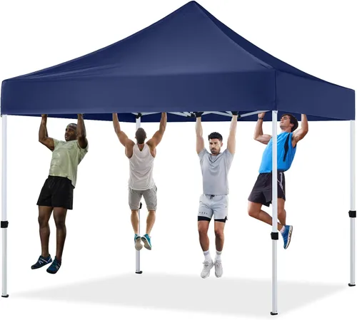 Vista 17 de Carpa Desplegable 10x10 Serie Comercial, Blanco