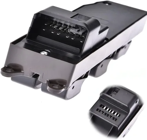 Vista 4 de Botón de interruptor de ventana eléctrica de reemplazo para lado del conductor delantero para Toyota Corolla 2002-2008 para Toyota Matrix 2003-2008
