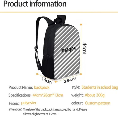 Vista 5 de WELLFLYHOM Mochila para niños de 16 pulgadas, mochila escolar para niñas y niños para 5T-19T, 0 Dinosaurio, Mochilas de mochila