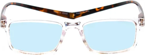 Vista 3 de Magz Gramercy - Gafas de lectura con filtro de luz azul, para hombres y mujeres, para lectura de computadora, para colgar en el cuello, con conexión