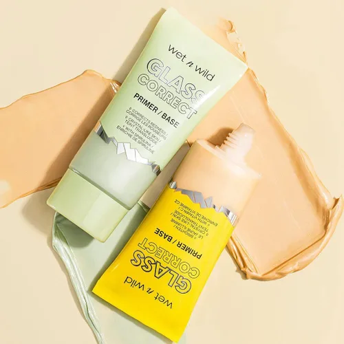 Vista 9 de wet n wild Prime Focus Glass Skin Correct Primer, acabado de cristal brillante, amarillo