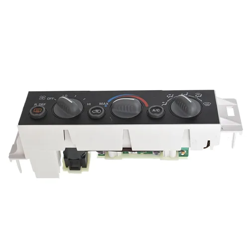 Vista 3 de Módulo de panel de control de clima para calentador de CA con interruptor de desempañador de ventana trasera para 96-00 Suburban Tahoe Yukon