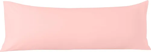 Vista 32 de Comfort Beddings Juego de 4 fundas de almohada estándar, 100% algodón orgánico de 600 hilos, fundas de almohada de algodón rosa rubor, fundas