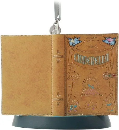 Vista 3 de Disney Adorno de cuaderno de bocetos de momentos de cuento de hadas de Cenicienta