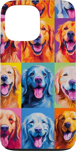 Vista 24 de Carcasa para iPhone 16 Golden Retriever Dog Owner