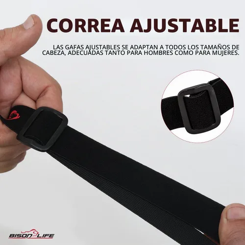 Vista 7 de BISON LIFE Gafas de seguridad Mirage con lente negra, ANSI Z87.1, paquete de 1