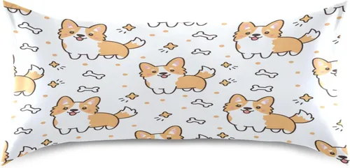 Vista 22 de Fundas de almohada Blueangle con diseño de rayas de béisbol – Fundas de almohada suaves y transpirables – Lavables a máquina – Fundas de almohada