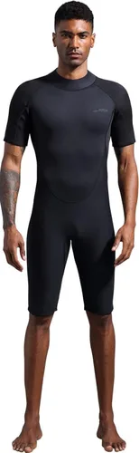 Vista 18 de Dark Lightning Trajes de neopreno para hombres y mujeres, traje de neopreno para hombres/mujeres para aguas frías, traje de neopreno de 3/2 mm