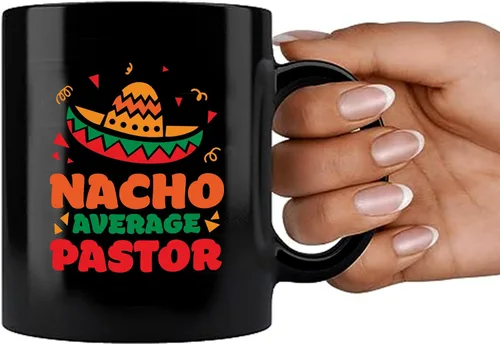 Vista 7 de Nacho Promedio Pastor Divertidos Regalos Pastor Pastor Regalos Ministro Ordenación Predicador Regalos de Apreciación Novedad Vasos Vasos Taza
