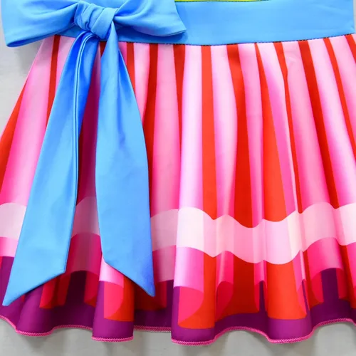 Vista 7 de Akokvlar Disfraz de hada elegante para niñas vestido de Halloween con leggings de alas de mariposa