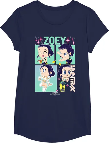 Vista 28 de Kpop Demon Hunters Zoey Camiseta Oficialmente Autorizada