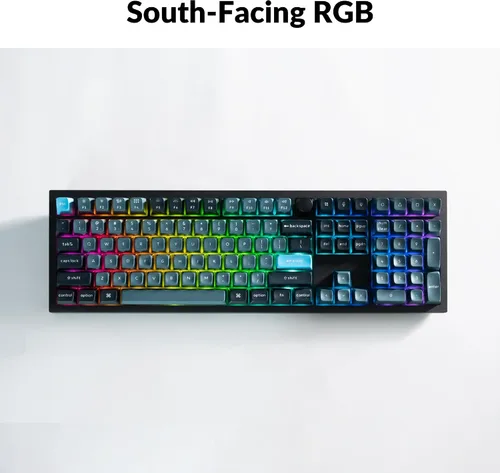 Vista 6 de Keychron Q6 Pro Teclado Mecánico Personalizado Completo de Aluminio QMK/VIA con Botón Programable Bluetooth, Teclado de Tamaño Completo KSA