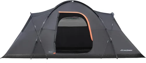 Vista 2 de EchoSmile - Tienda de campaña para 10/12 personas, resistente al agua y al viento, con toldo de lluvia, fácil de instalar para acampar al aire