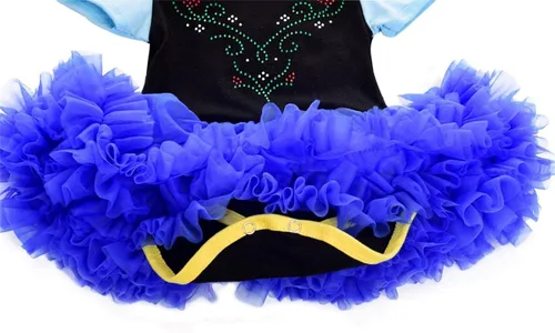 Vista 5 de Lito Angels Disfraz de princesa para bebés y niñas, enterizo para Halloween, Navidad