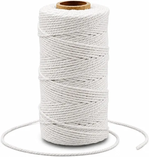 Vista 9 de G2PLUS Cuerda Negra, 2MM 328 Pies de Cuerda de Algodón Natural para Manualidades, Cuerda de Algodón Negra para Panaderos, Cuerda de Embalaje