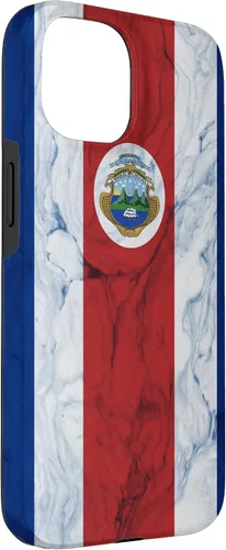Vista 12 de Bandera de Costa Rica y fondo elegante - Funda del orgullo costarricense para iPhone 17