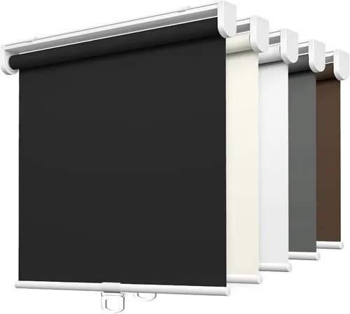 Vista 10 de LazBlinds - Persianas enrollables sin herramientas, sin taladro, sin cuerdas, para ventanas, protección UV, aislamiento térmico, filtro de luz