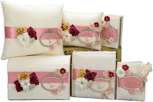 Vista 3 de A&C Quinceañeras and More Accesorios Juego de membrillo Sweet Sixteen Accessories Quinceañera bible Quinceañera Tosting Set 194 (álbum)
