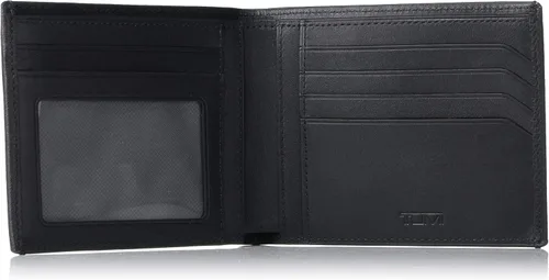 Vista 4 de TUMI Nassau Global - Billetera doble con textura negra talla única Negro texturizado
