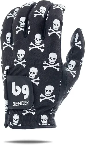 Vista 12 de BG Bender - Mens Golf Glove, Durable Mesh Golf Gloves, Unique Golf Gloves - Left-Hand Glove (Worn on the Left Hand/for Right-Handed Golfers)