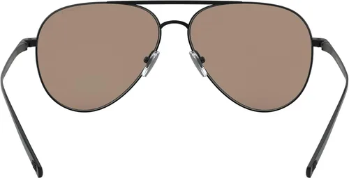 Vista 4 de Versace Gafas de sol Hombre Montura Oro Pálido, Gris Claro Espejo Plata 80 Lentes, 59MM