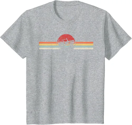 Vista 44 de Camiseta retro vintage Off Road 4X4 Negro