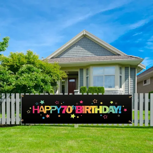 Vista 7 de Banners y letreros personalizados Banners personalizados con foto/texto personalizado Banners personalizados para fiestas, negocios, cumpleaños al