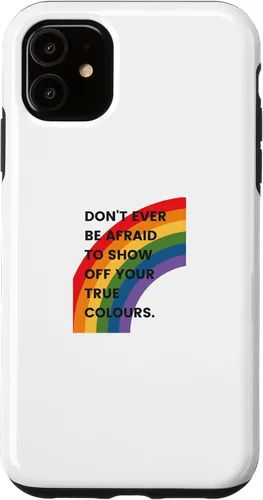 Vista 5 de iPhone 15 LGBTQ Community Lesbian Gay Bi Trans True Colours Culture Case