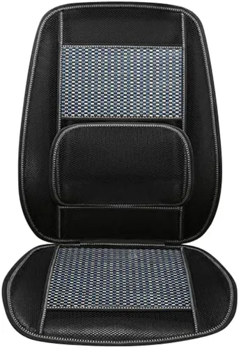 Vista 7 de Fundas de asiento de automóvil de refrigeración, cojín protector de tamaño estándar, funda ventilada de flujo de aire completo, alfombrilla