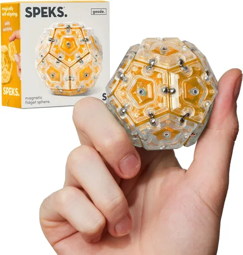 Vista 20 de Speks Geode - Juguete magnético antiestrés, juguete de escritorio sensorial para adultos y adolescentes de 14 años en adelante, regalo