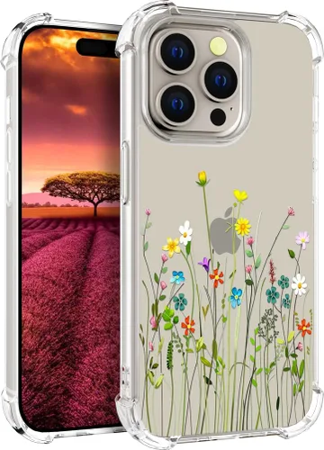 Vista 10 de Funda compatible con iPhone 15, bonita funda transparente para mujer, funda de silicona transparente para teléfono, color negro, tigre poderoso