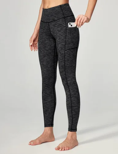 Vista 2 de Ewedoos - Pantalones deportivos de yoga para mujer con bolsillos leggings con bolsillos, de tiro alto, con control de abdomen, que no transparentan