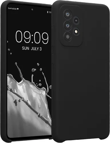 Vista 24 de kwmobile Funda compatible con Samsung Galaxy A13 4G - Funda delgada de silicona TPU - Acabado suave al tacto - Amarillo radiante