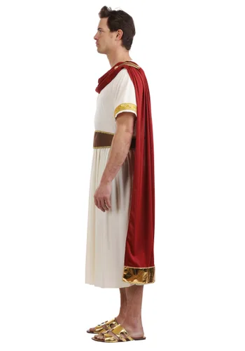 Vista 3 de Disfraz de Emperador Romano para Hombre Multicolor