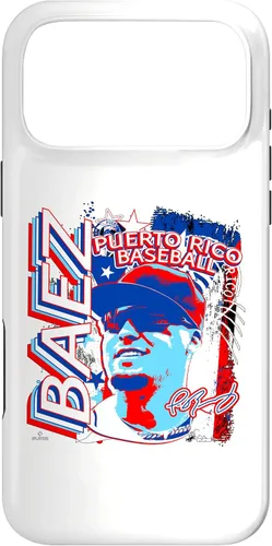 Vista 21 de Funda para iPhone 11 Javier Baez International Baseball Puerto Rico MLBPA