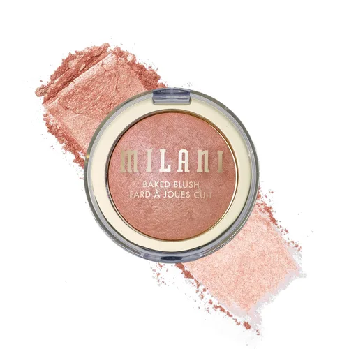 Vista 14 de Milani Rubor al horno, rubor en polvo de maquillaje para mejillas - Dolce Dolce Pink (Actualizado)
