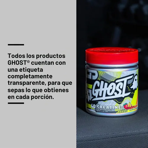 Vista 5 de GHOST Creatine Monohydrate Powder, 5G OptiCreatine - Strawbango
