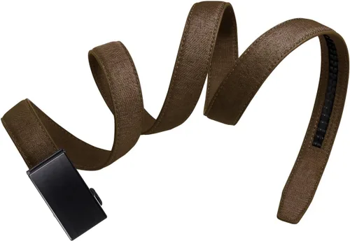 Vista 23 de Mission Belt Cinturón de trinquete de cuero para mujer, colección de cuero de 1.181 in oro/cuero negro