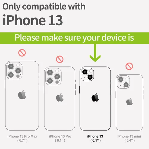Vista 2 de Carveit Funda magnética de madera para iPhone 13 [madera natural y TPU suave] Funda protectora de madera única y elegante a prueba de golpes