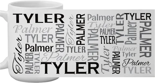 Vista 14 de Let's Make Memories - Taza personalizada con tu nombre y firma - Taza de café personalizada de 15 oz - Regalo para poner en la media navideña - Para